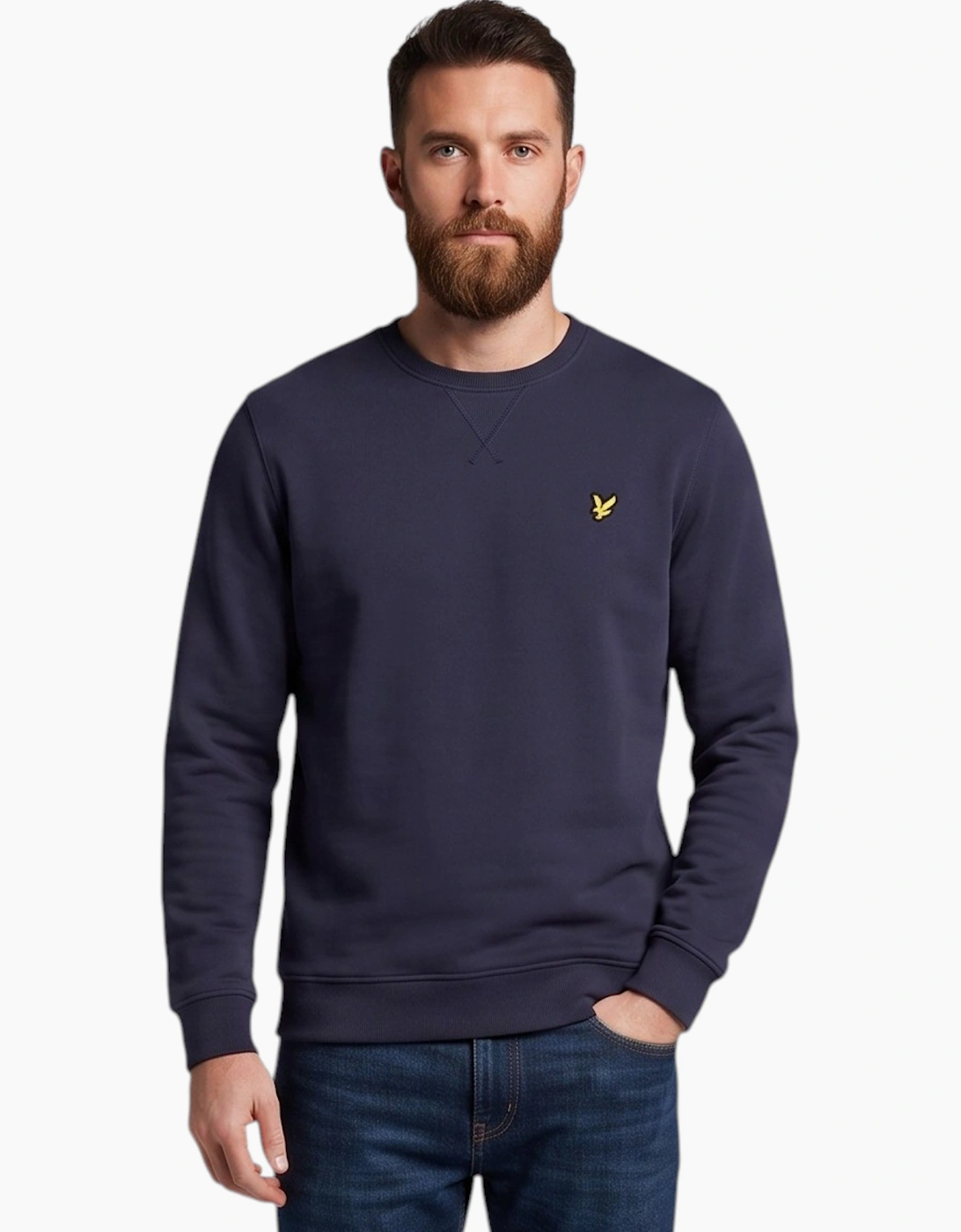 Lyle & Scott Mens Jumpers Crew Neck Knitted Winter Sweat Pullover Sweatshirts, 4 of 3