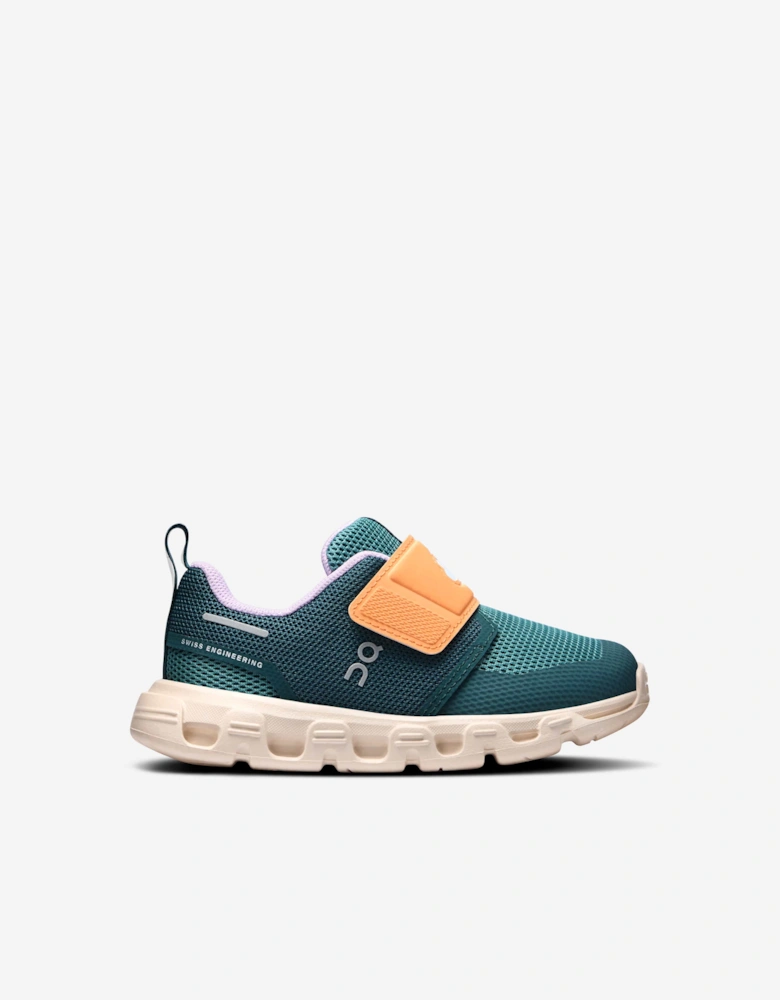On Running Kids Cloud Dash Trainers in Green