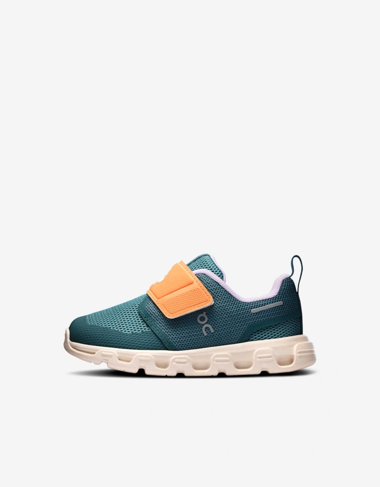 On Running Kids Cloud Dash Trainers in Green
