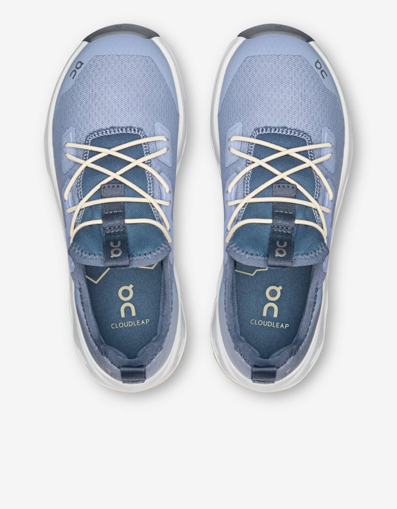 On Running Kids Cloudleap Trainers in Blue