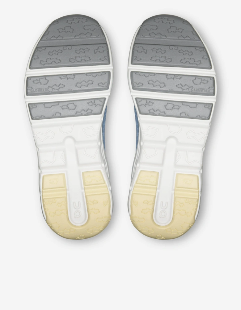 On Running Kids Cloudleap Trainers in Blue