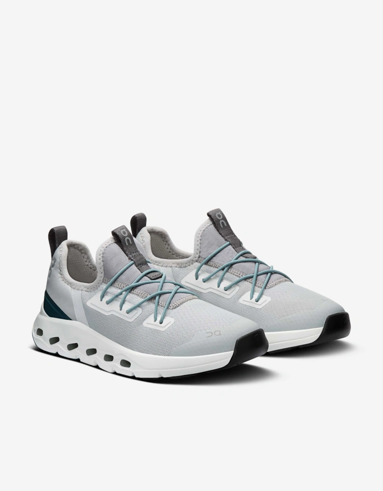 On Running Kids Cloudleap Trainers in Grey