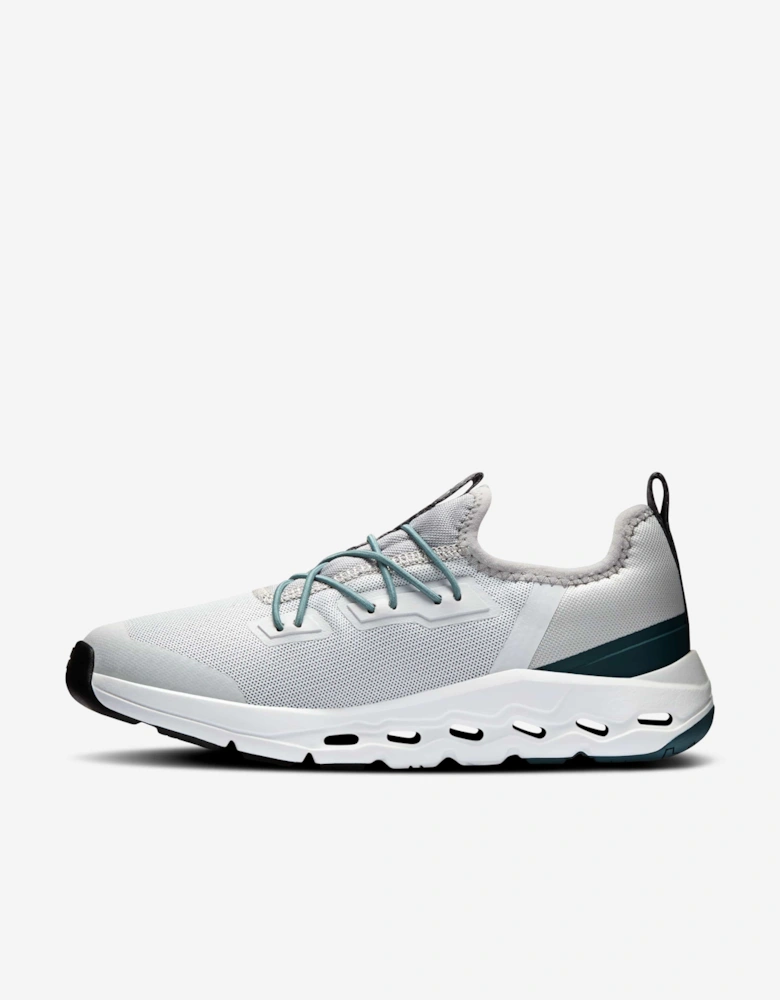 On Running Kids Cloudleap Trainers in Grey