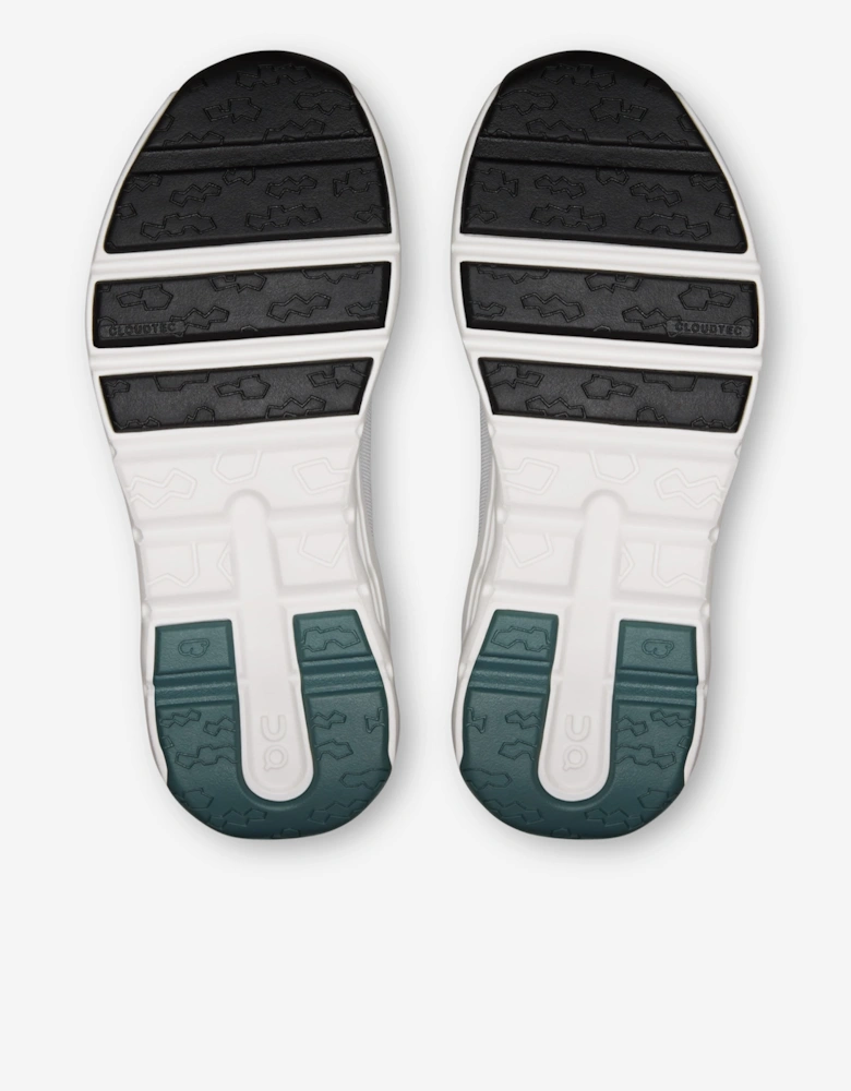 On Running Kids Cloudleap Trainers in Grey