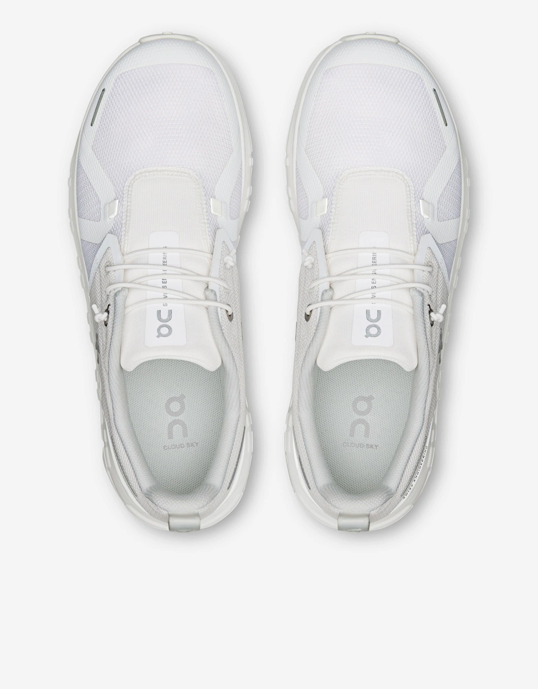 On Running Kids Cloud Sky 2 Trainers in White
