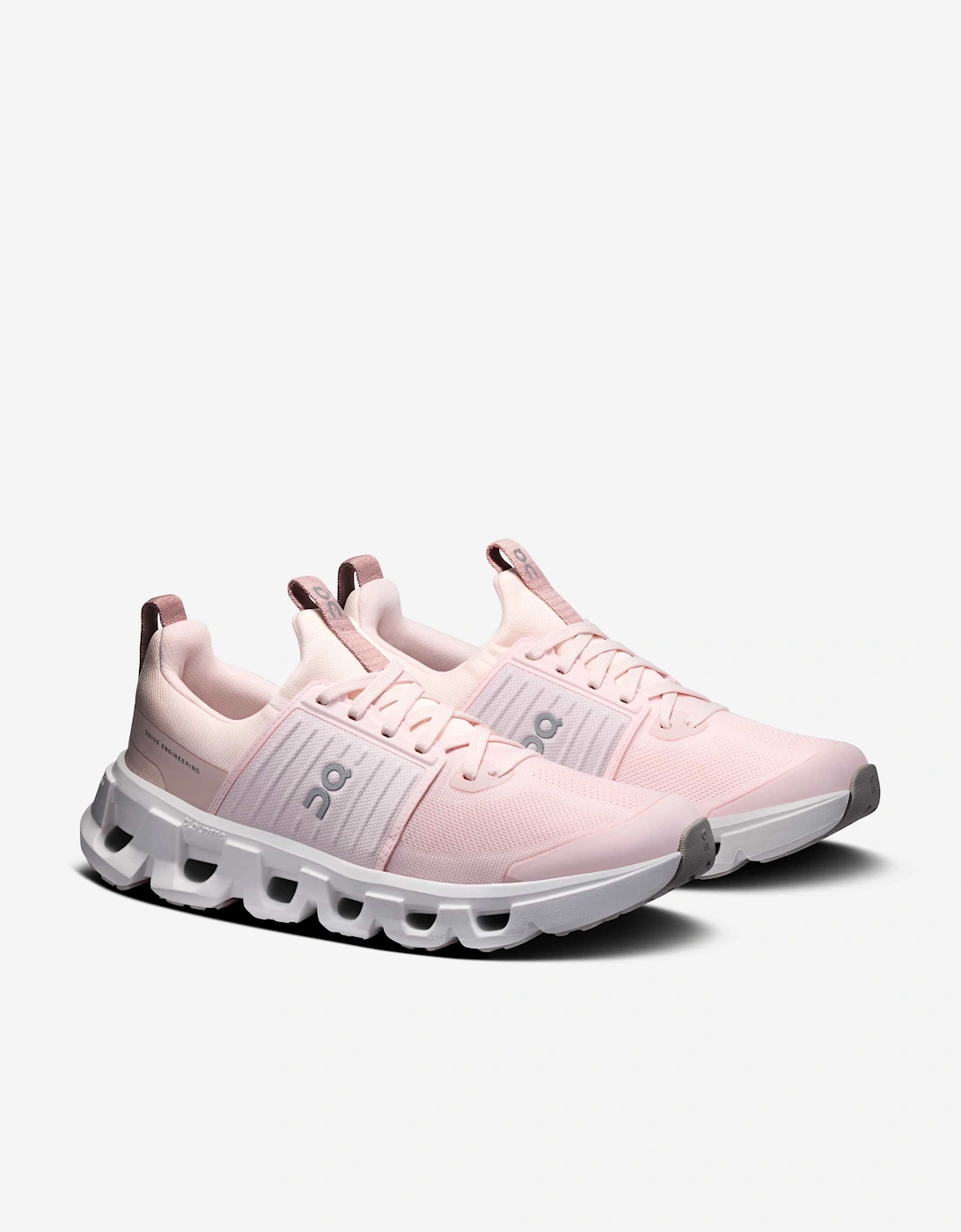 On Running Kids Cloudswift Trainers in Pink
