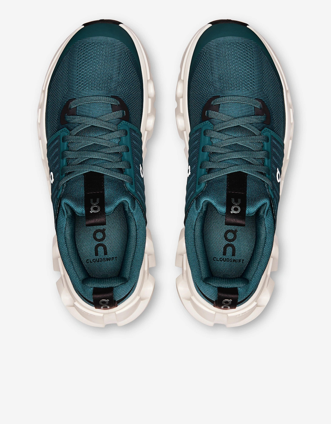 On Running Kids Cloudswift Trainers in Green