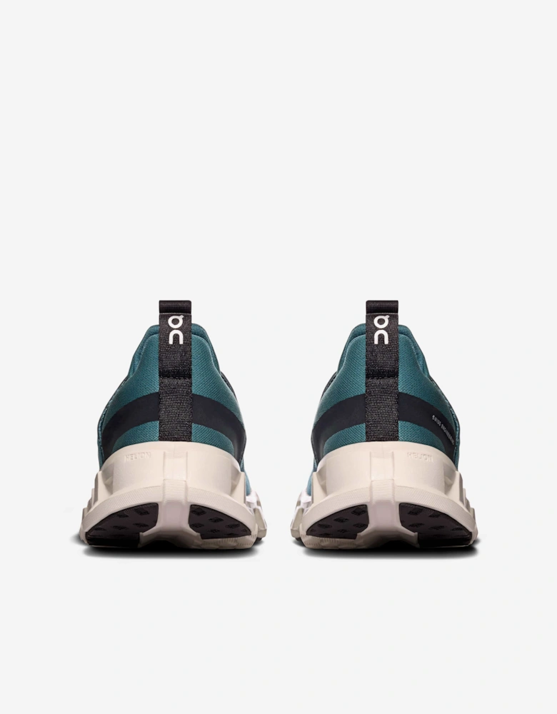 On Running Kids Cloudswift Trainers in Green