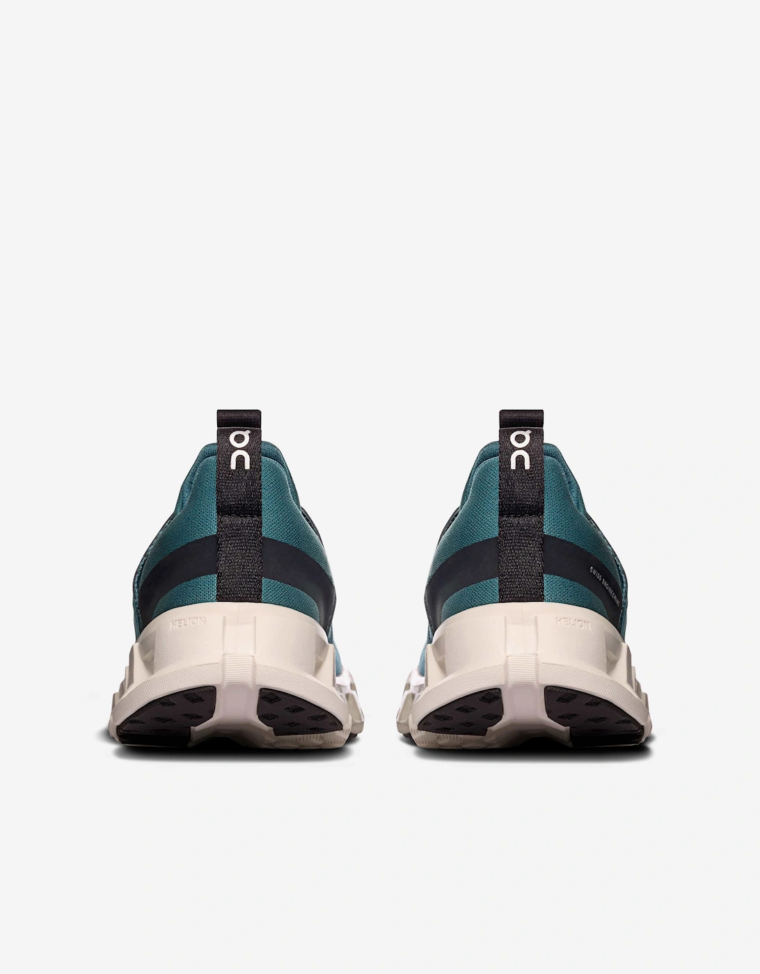On Running Kids Cloudswift Trainers in Green