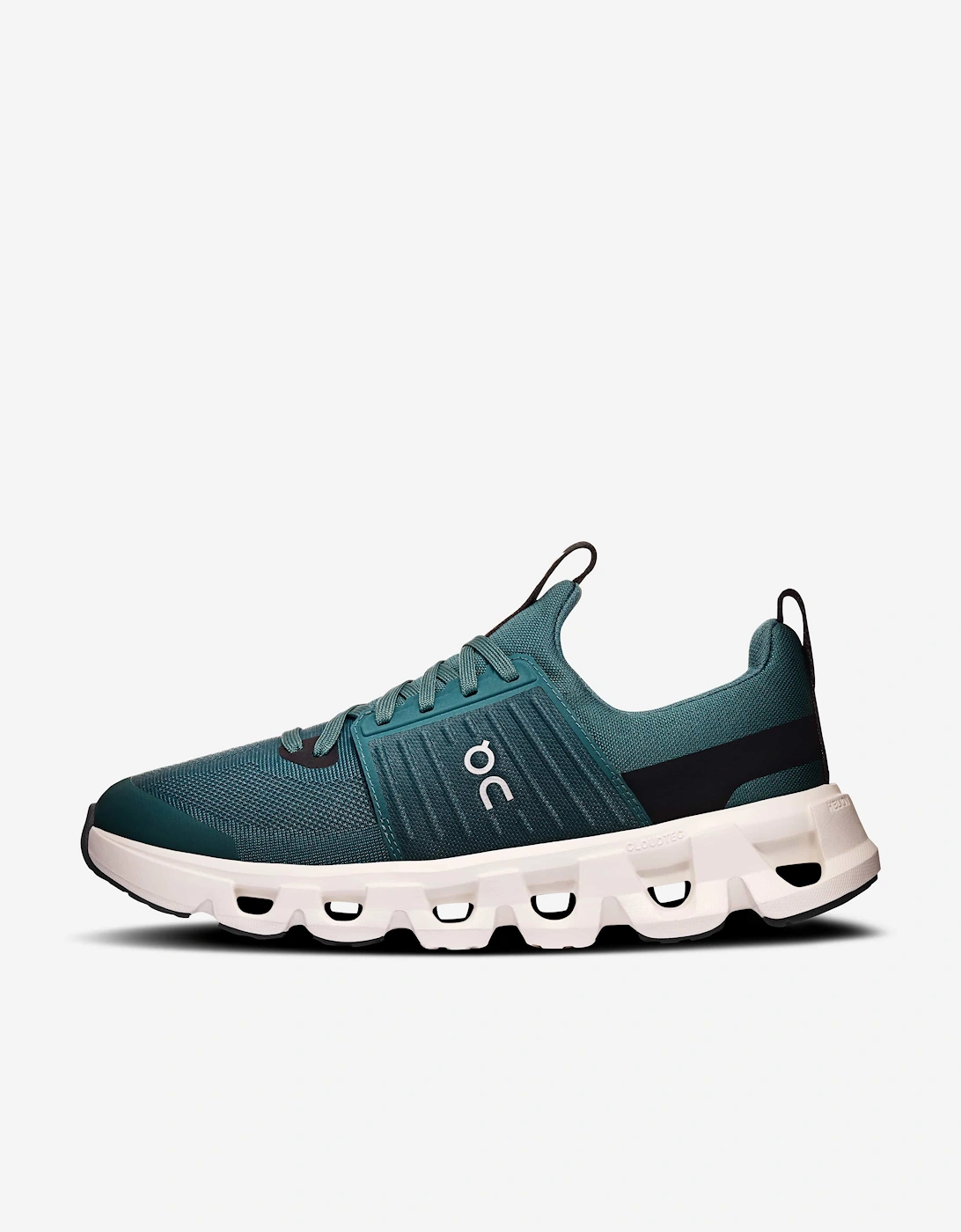 On Running Kids Cloudswift Trainers in Green