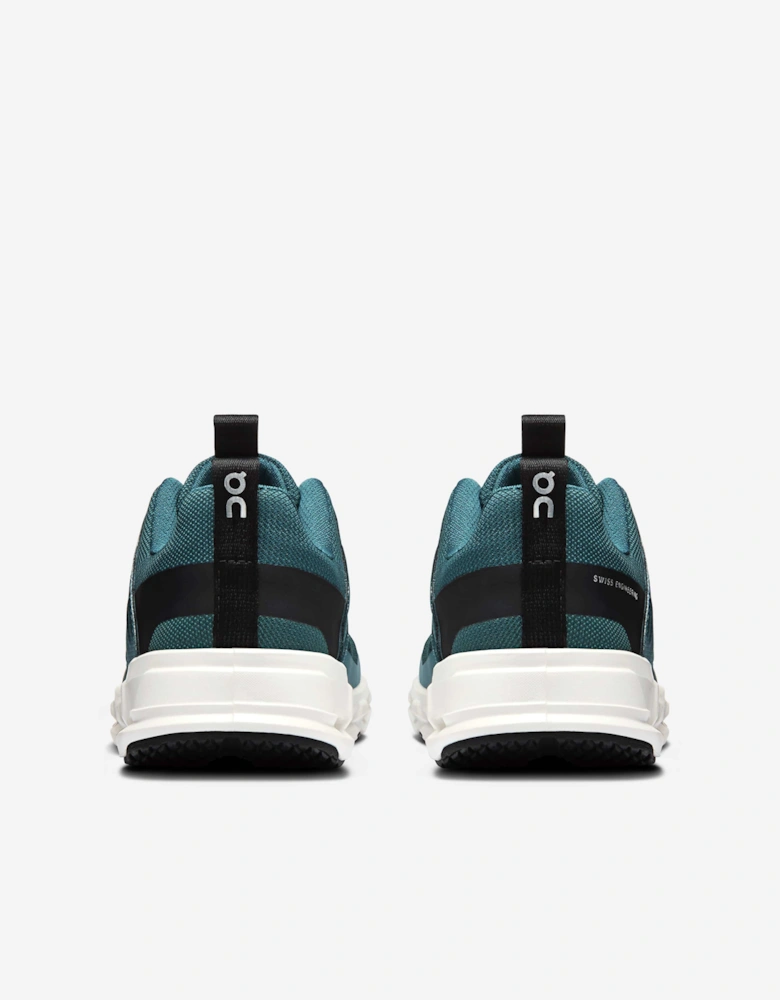 On Running Kids Cloudswift Trainers in Green