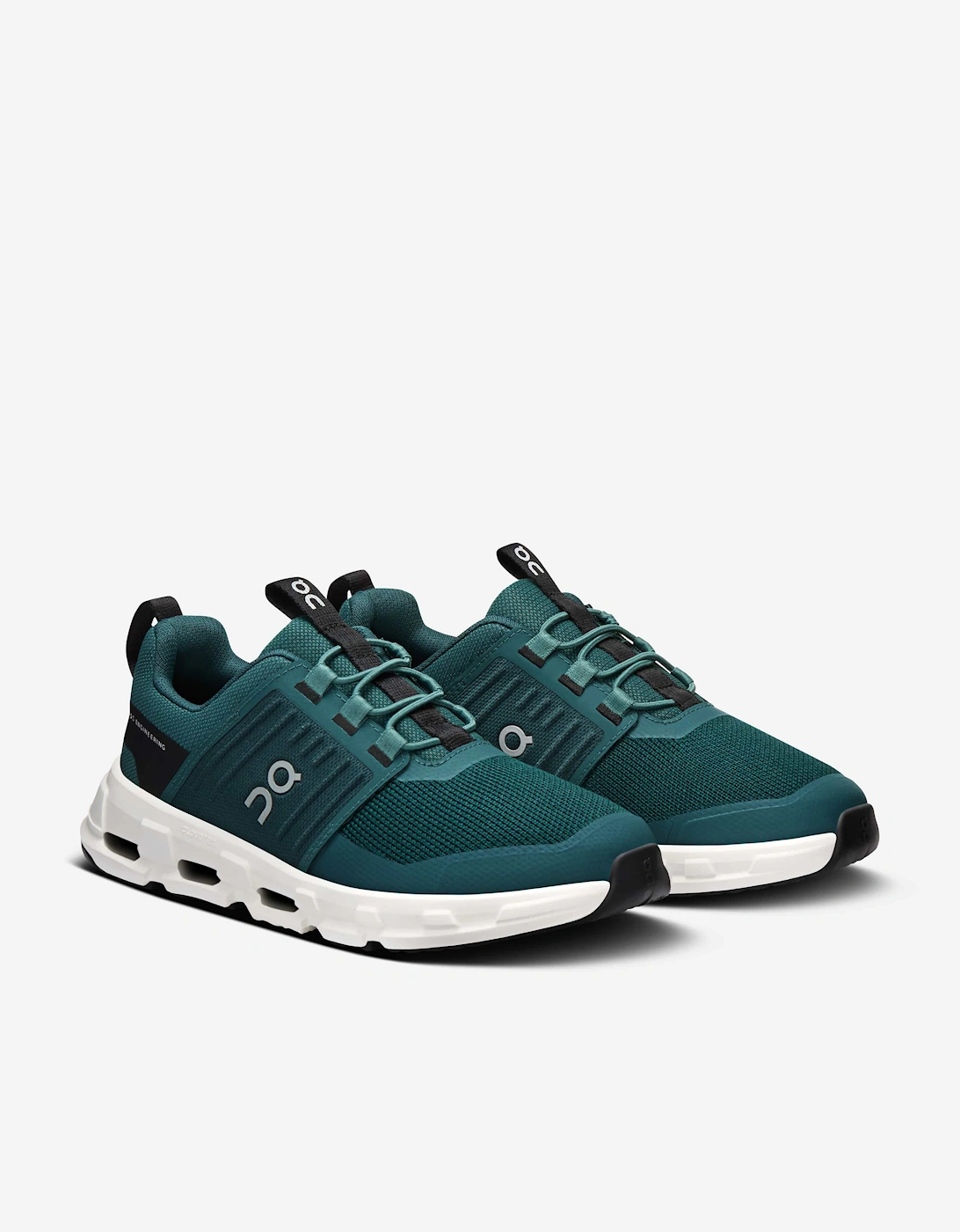 On Running Kids Cloudswift Trainers in Green