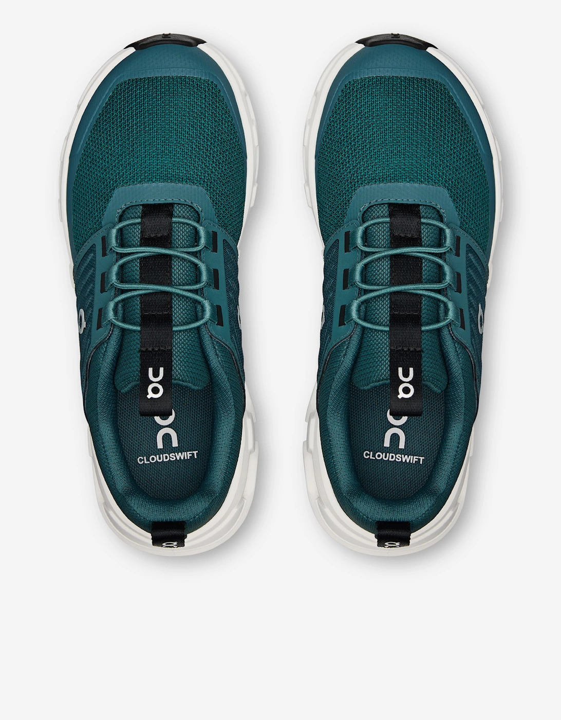 On Running Kids Cloudswift Trainers in Green
