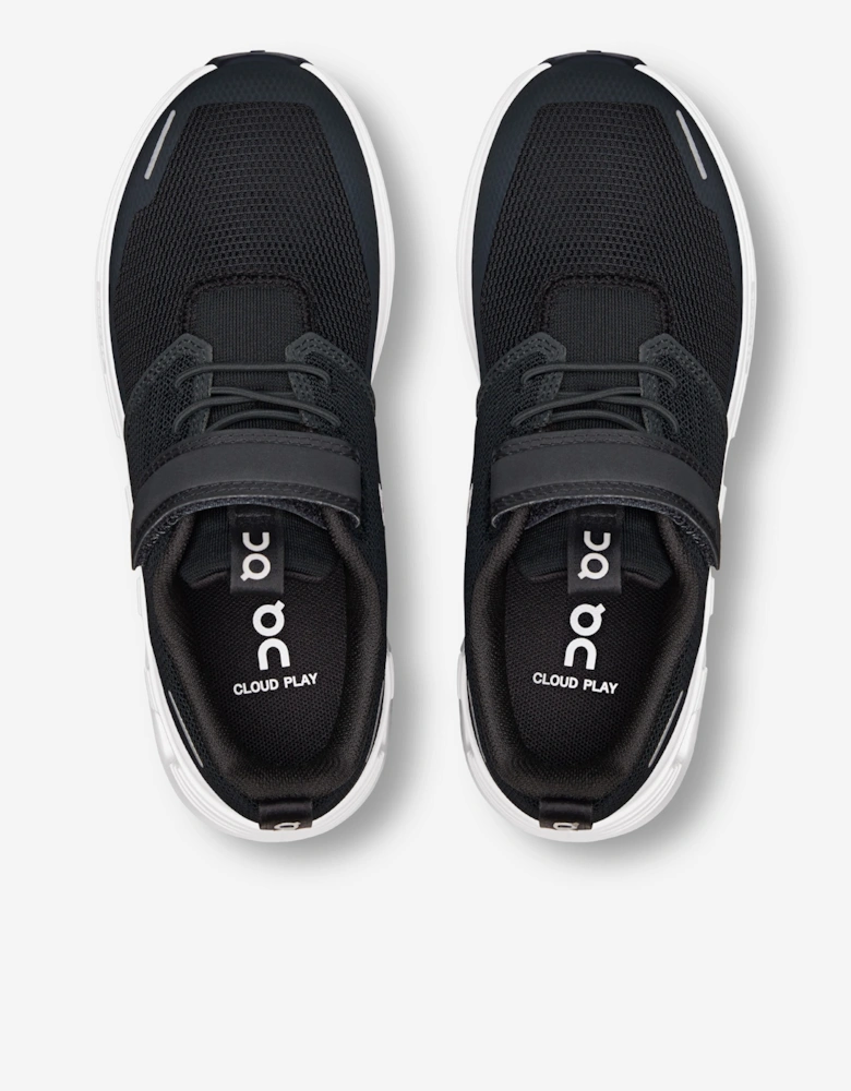 On Running Kids Cloud Play 2 Trainers in Black