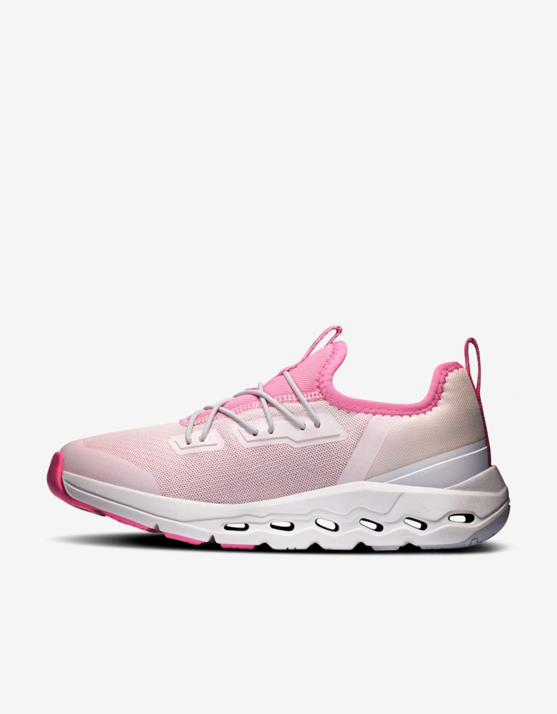 On Running Girls Cloudleap Trainers in Pink