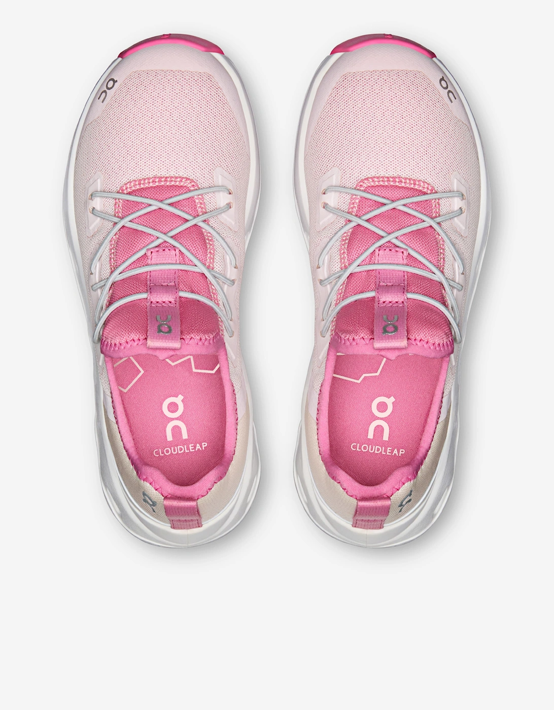 On Running Girls Cloudleap Trainers in Pink