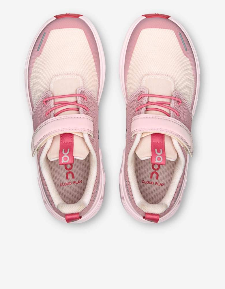 On Running Girls Cloud Play 2 Trainers in Pink