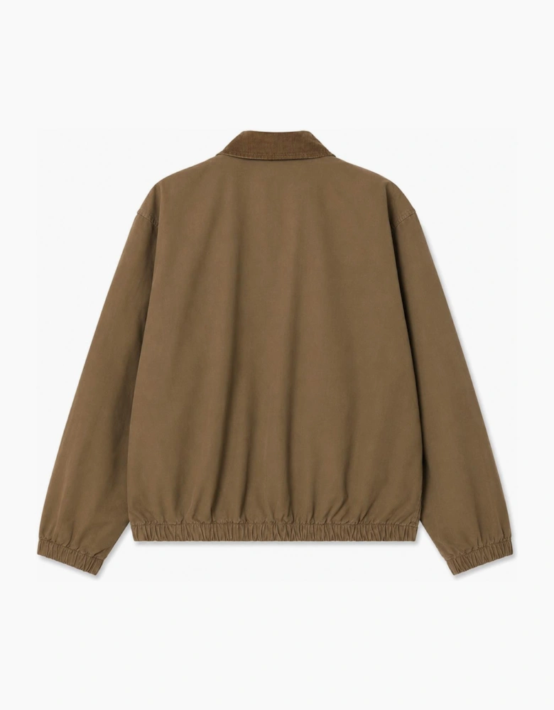 Carhartt WIP Madison Ripstop Jacket Dark Beech/Black Garment Dyed