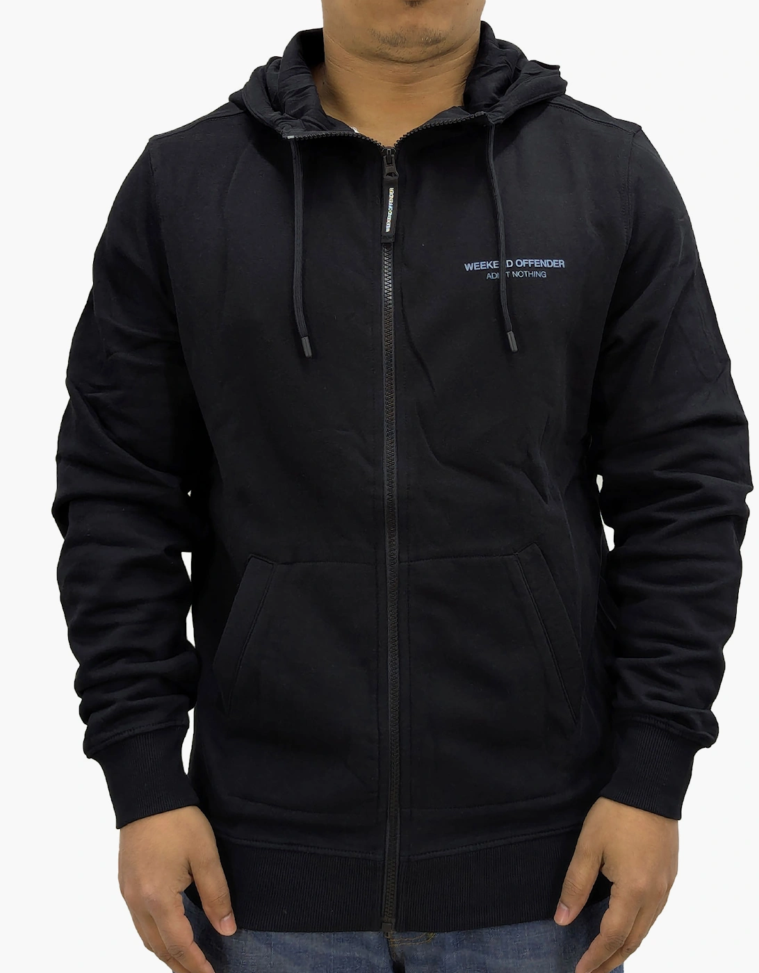 Weekend Offender Mens Full Zip Hoodie, 5 of 4