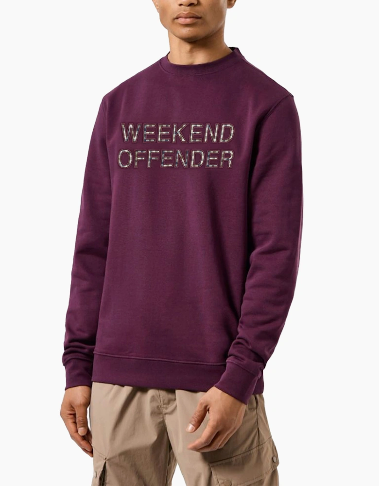 Weekend Offender Mens Sweatshirt Cotton Jumper