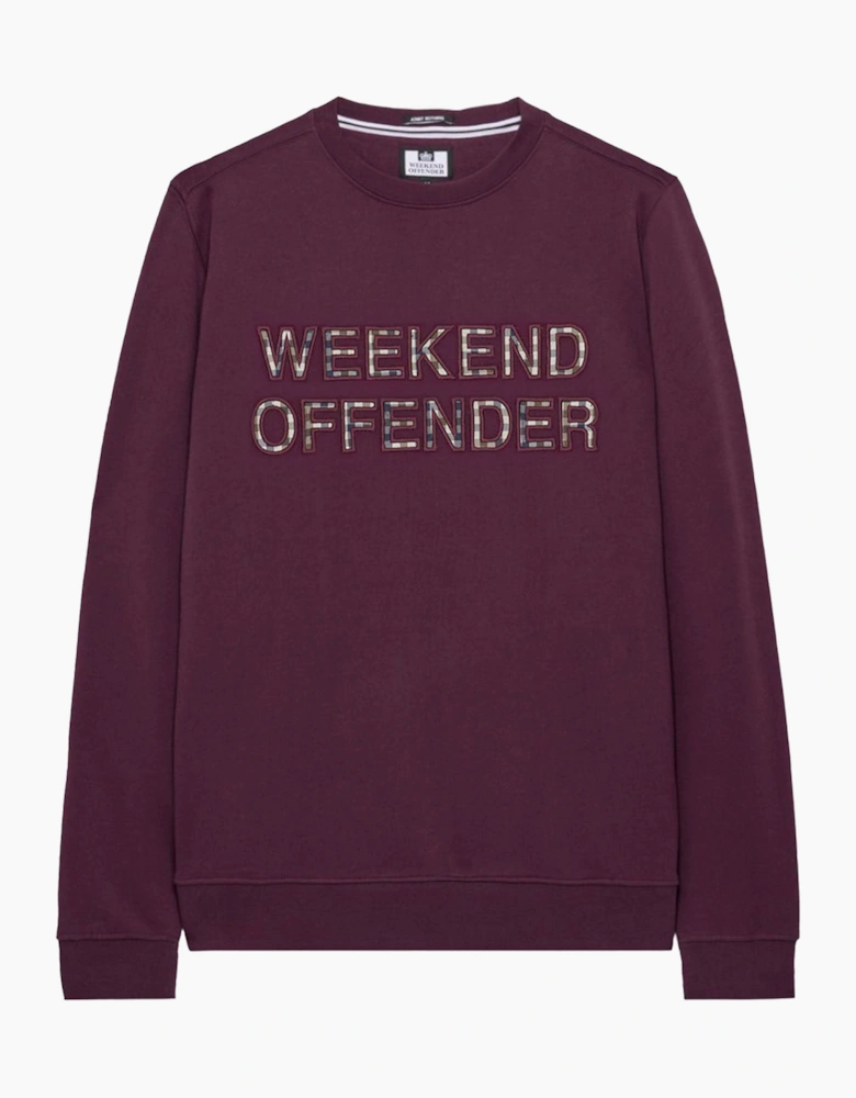 Weekend Offender Mens Sweatshirt Cotton Jumper