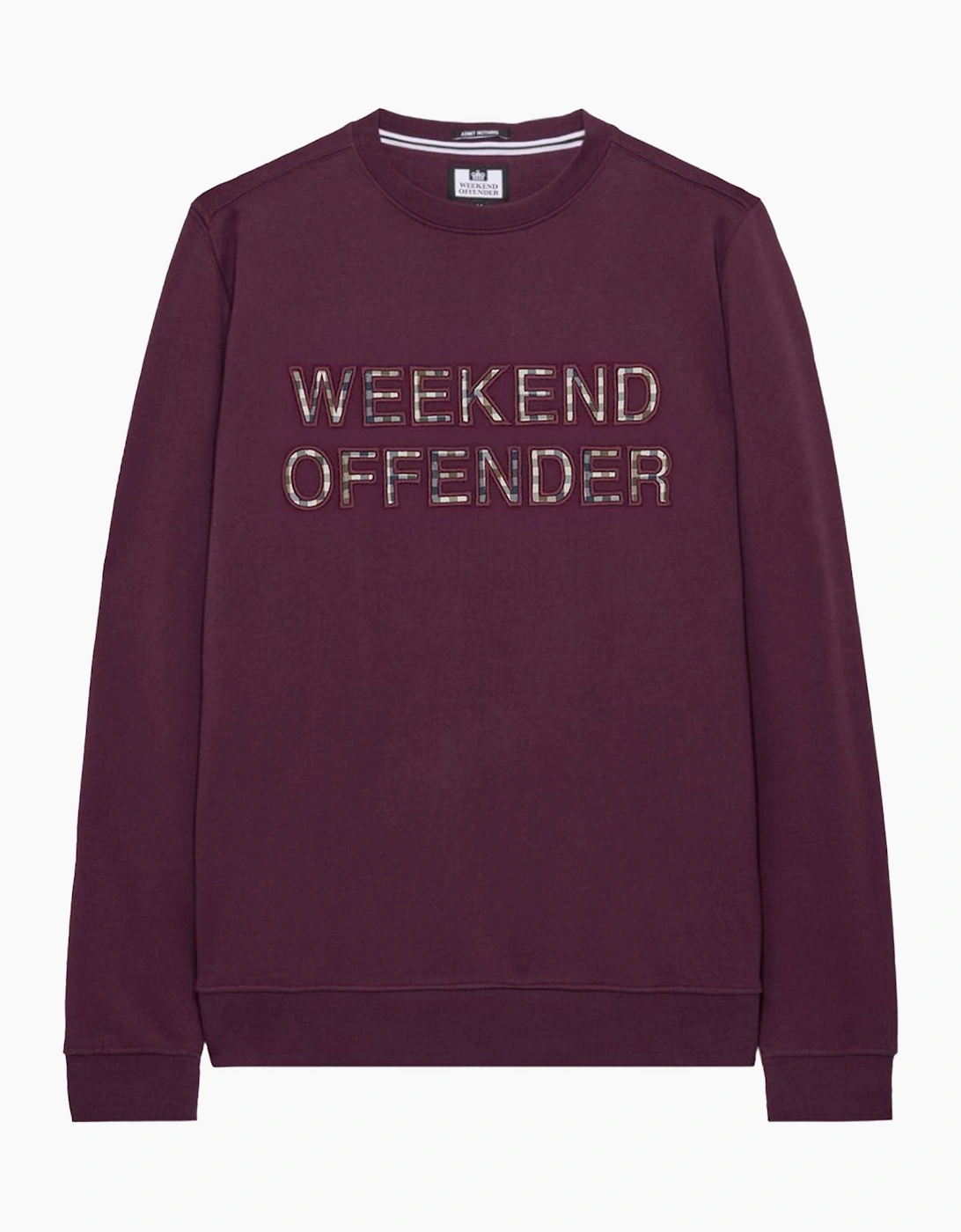 Weekend Offender Mens Sweatshirt Cotton Jumper