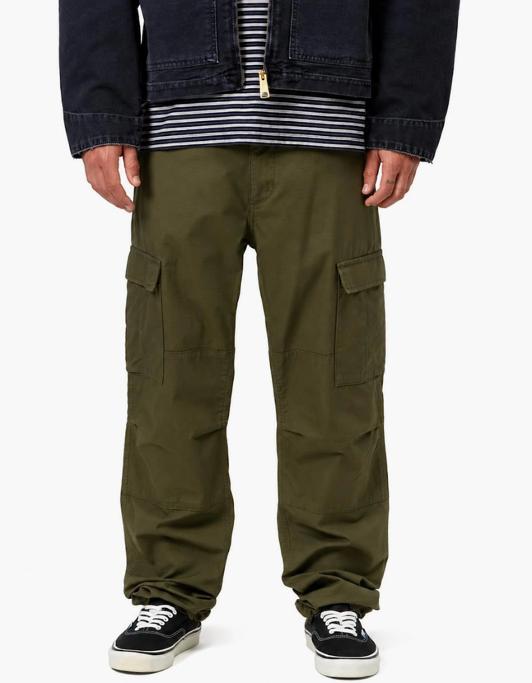 Carhartt WIP Aviation Pant Cypress Rinsed