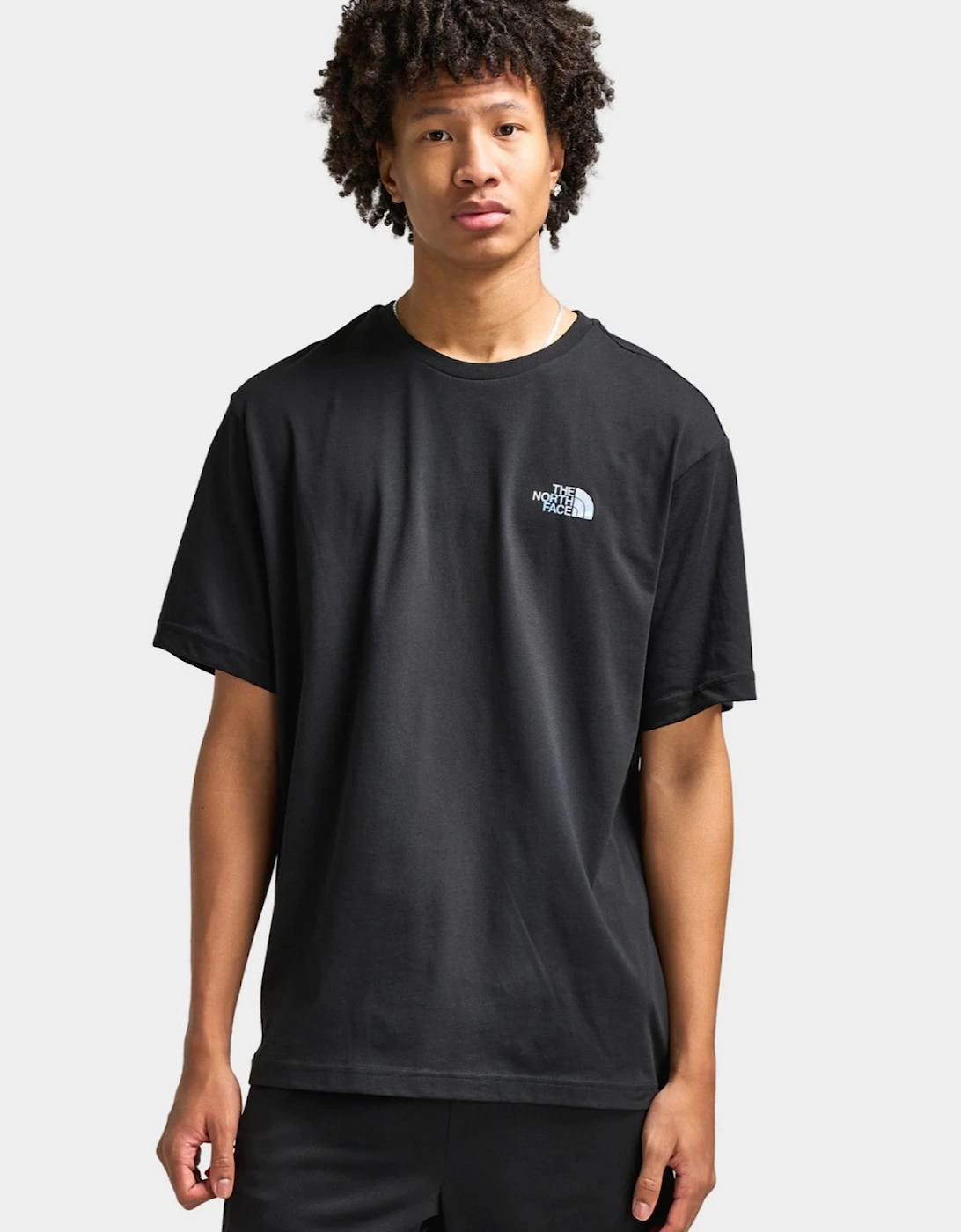 The North Face Mens Graphic Relaxed SS in Black