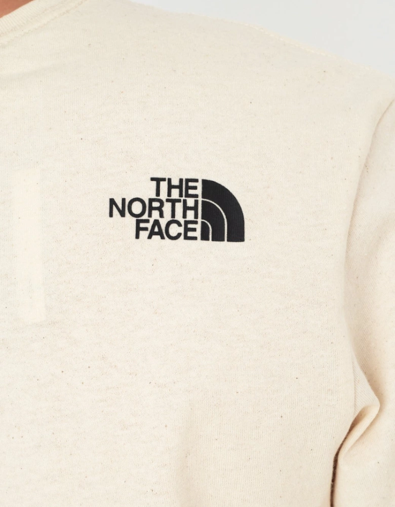 The North Face Mens M Scrap BKL California T-Shirt in Beige