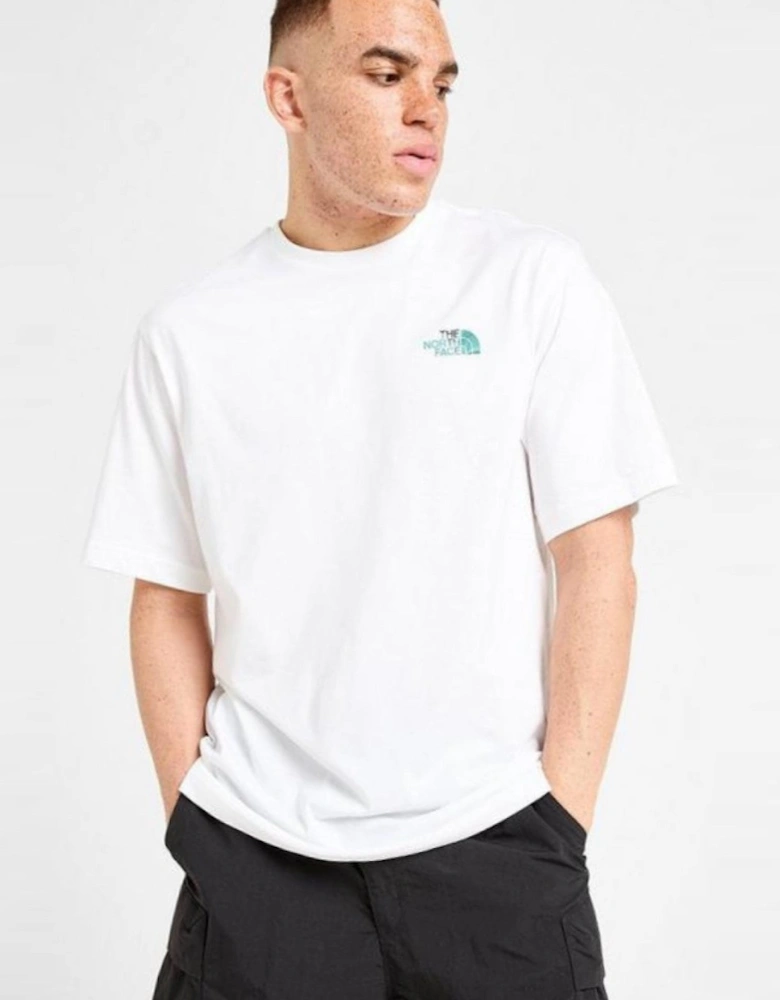 The North Face Mens Graphic Relaxed SS in White