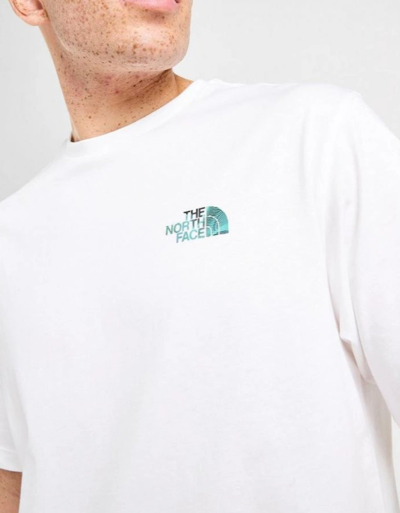 The North Face Mens Graphic Relaxed SS in White