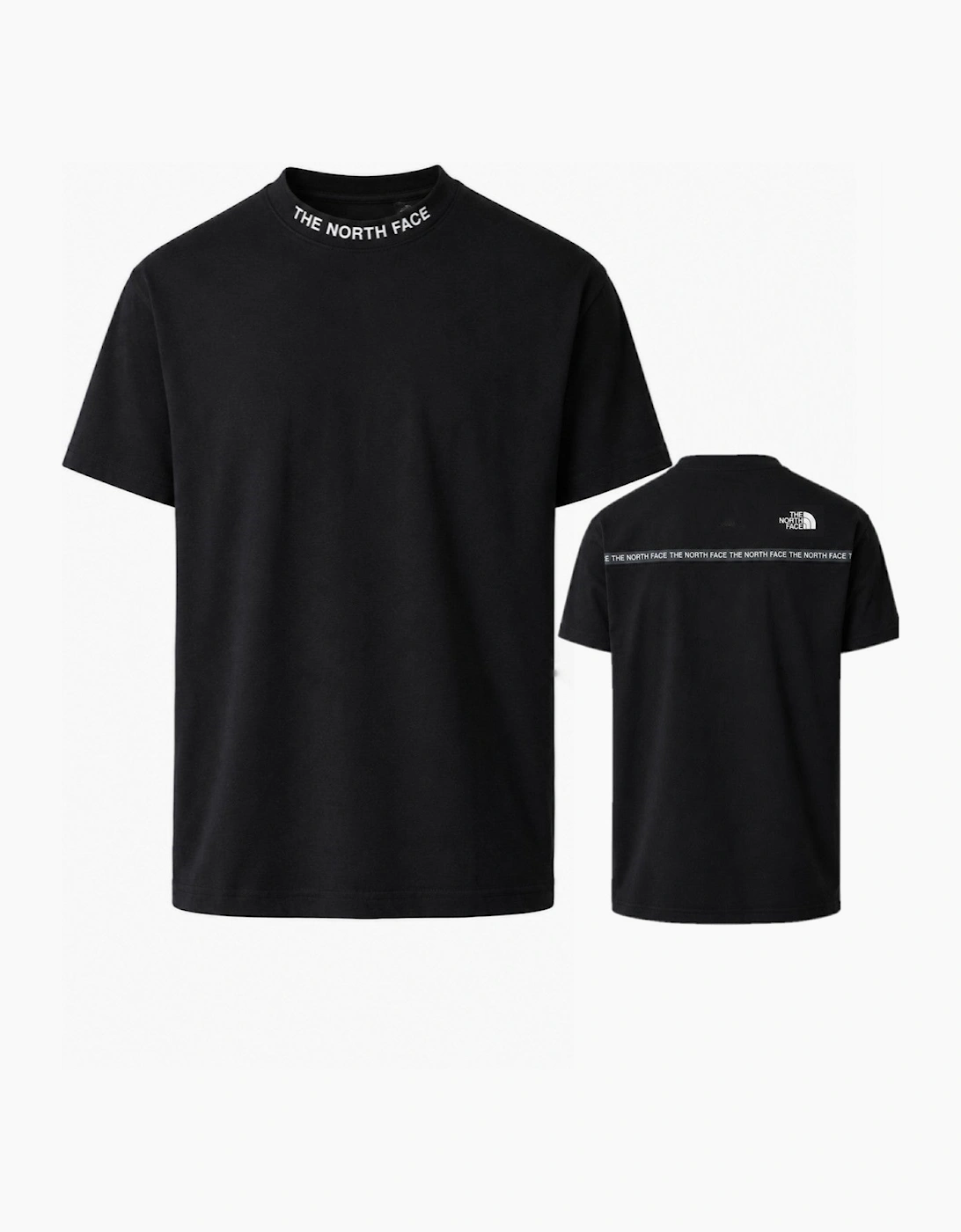 The North Face Mens New ZUMU Short Sleeve T-shirt in Black