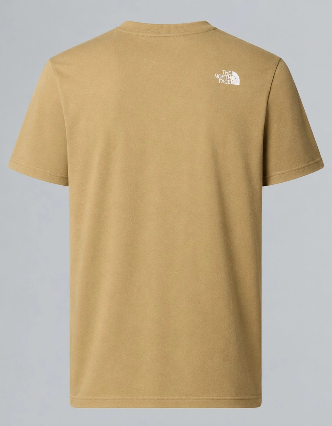 The North Face Mens M New Peak SS T-shirt in Khaki Stone