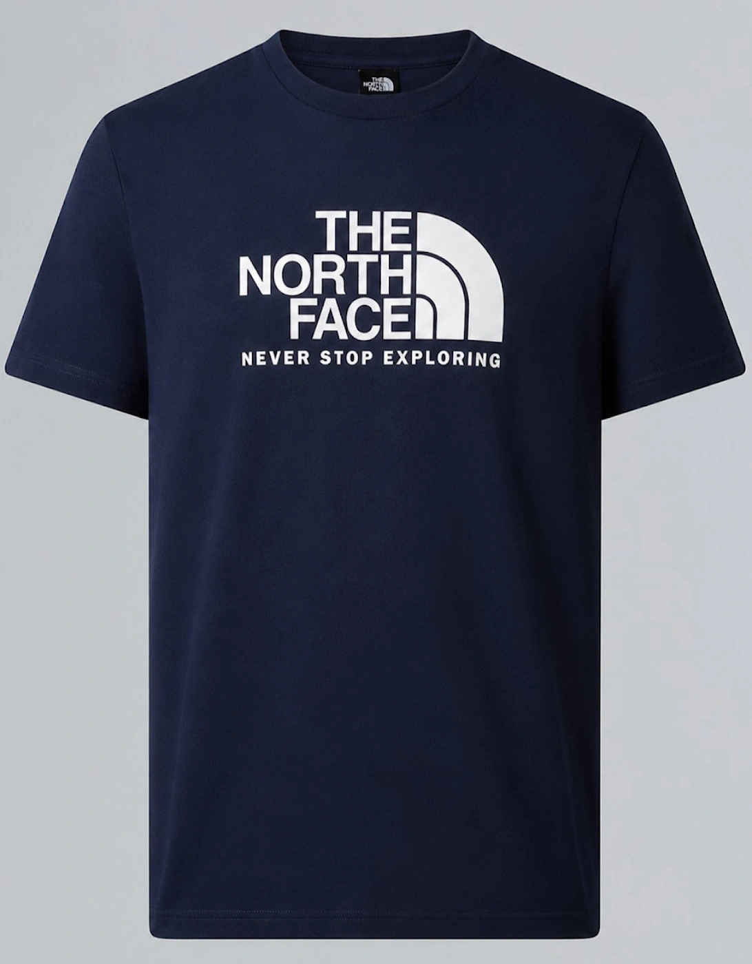 The North Face Men's The North Face Mens M New Peak SS T-shirt in Summit Navy - Black