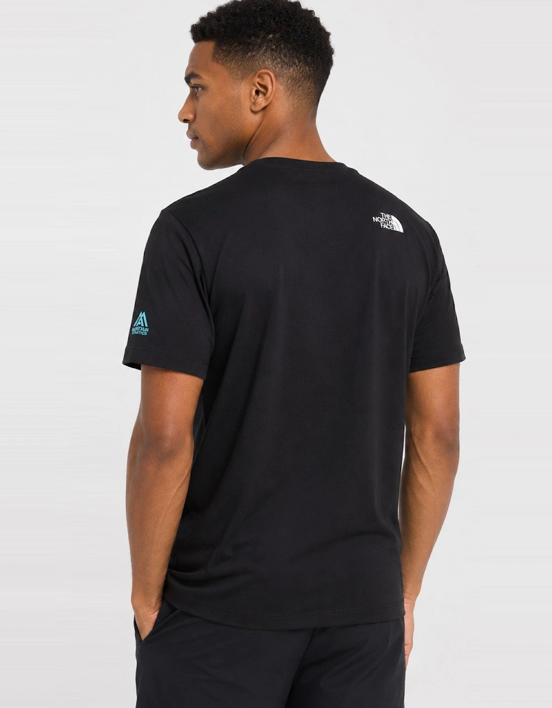 The North Face Mens Mountain Athletics T-Shirt in Black