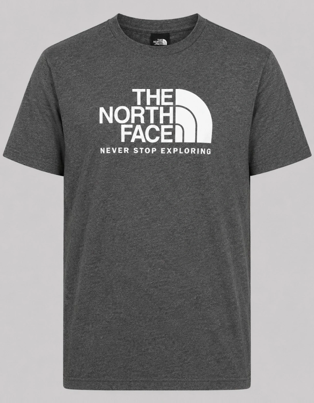 The North Face Mens M New Peak SS T-shirt in Grey