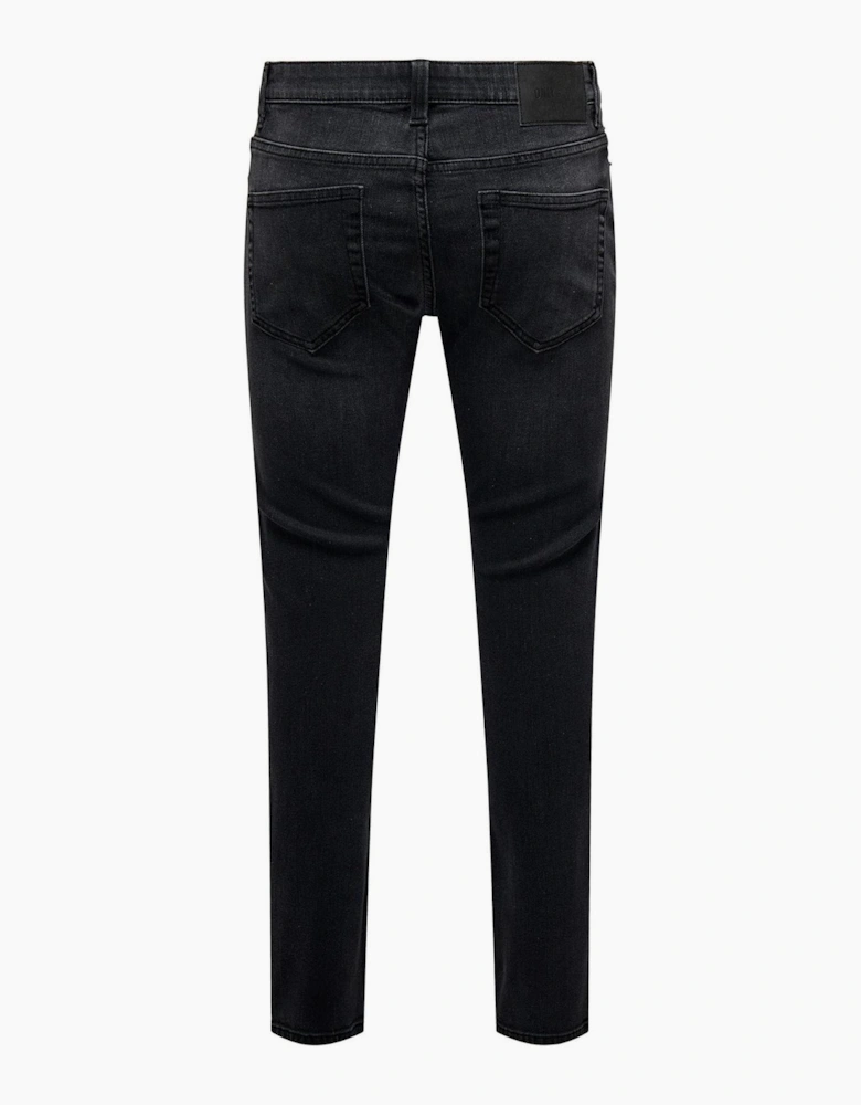 Slim Fit Tapered Leg Jeans