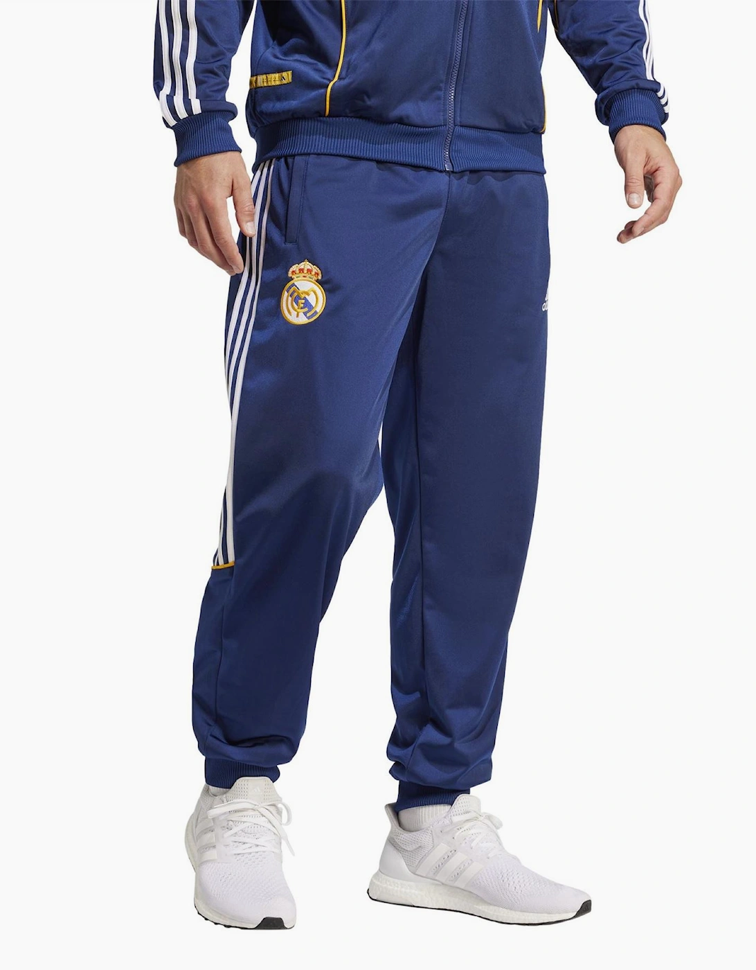 Real Madrid Retro Tracksuit Bottoms 99/00