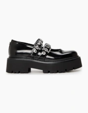 Blk Action Lthr