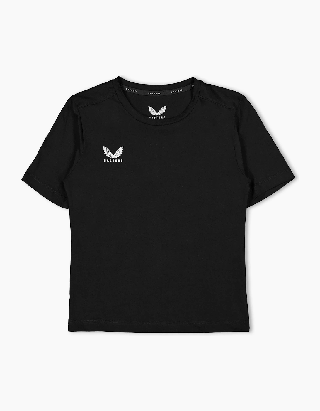 Castore Unisex Black ' T-Shirt - Size 11-12 L Kids