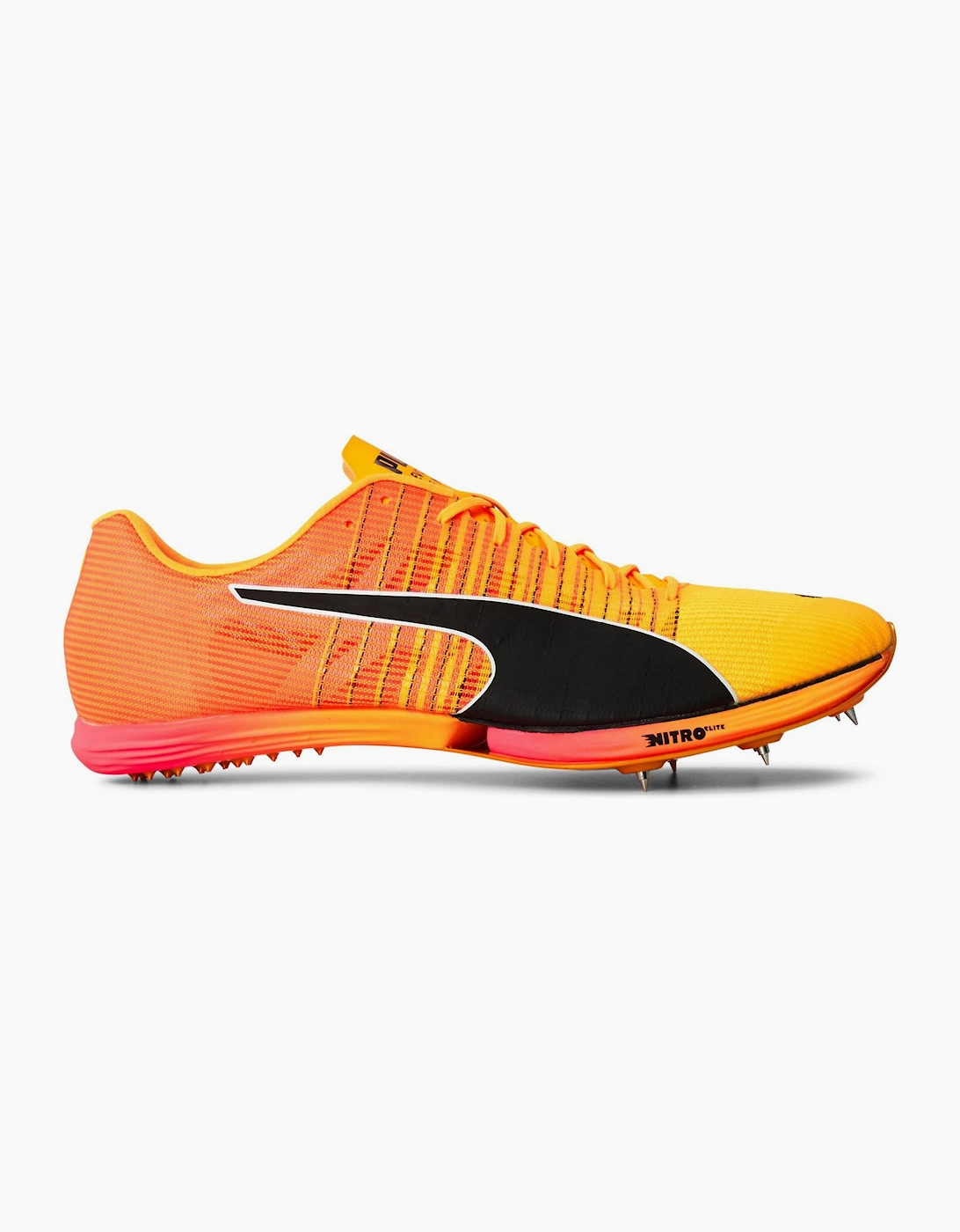 Puma Puma Men's Evospeed Forte Nitro Elit Track Running Spikes - Orange