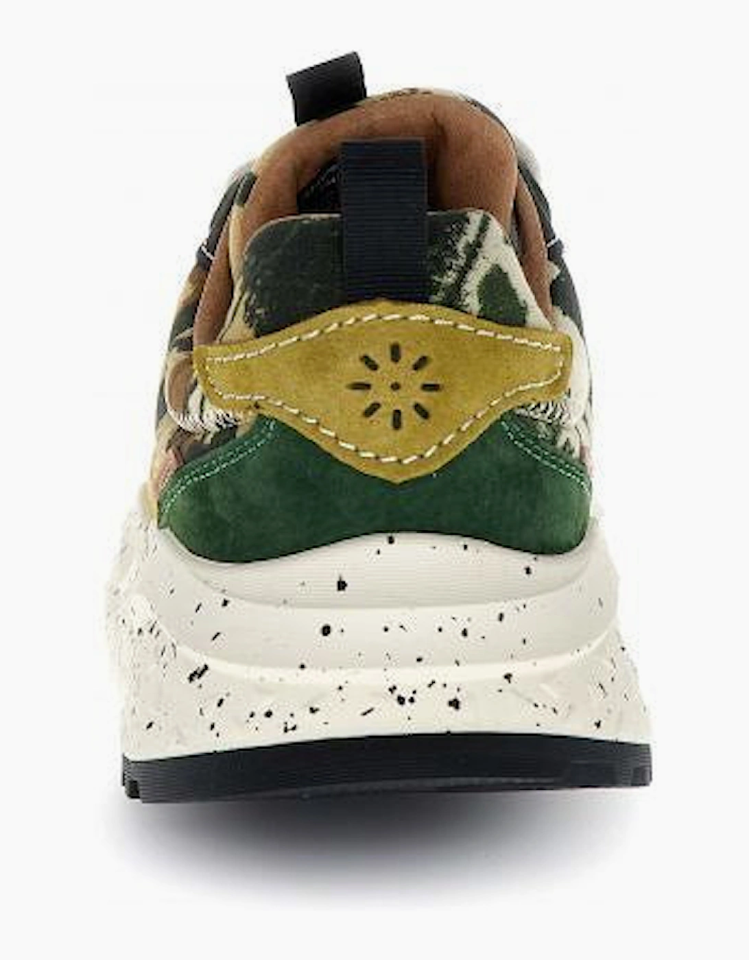 Flower Mountain Wave Suede Men's Camouflage Trainers