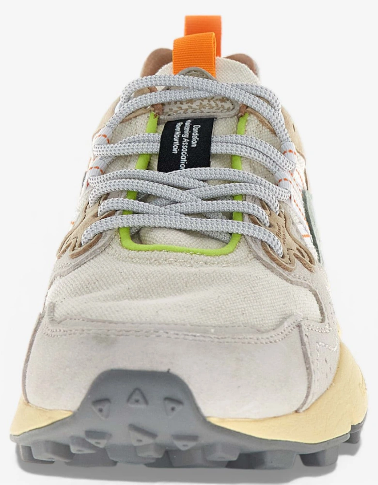 Flower Mountain Yamano 3 Off White/Green Trainers