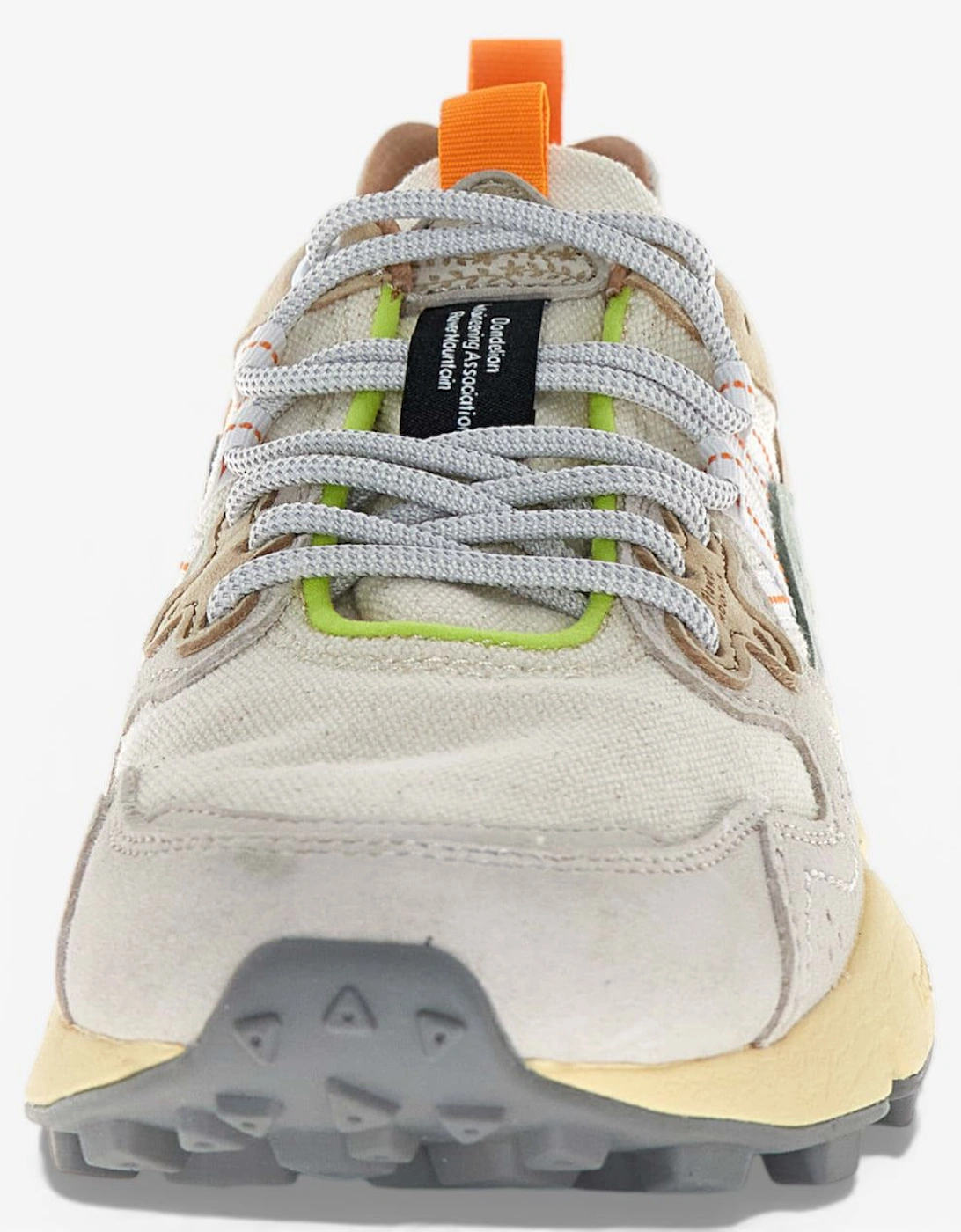 Flower Mountain Yamano 3 Off White/Green Trainers