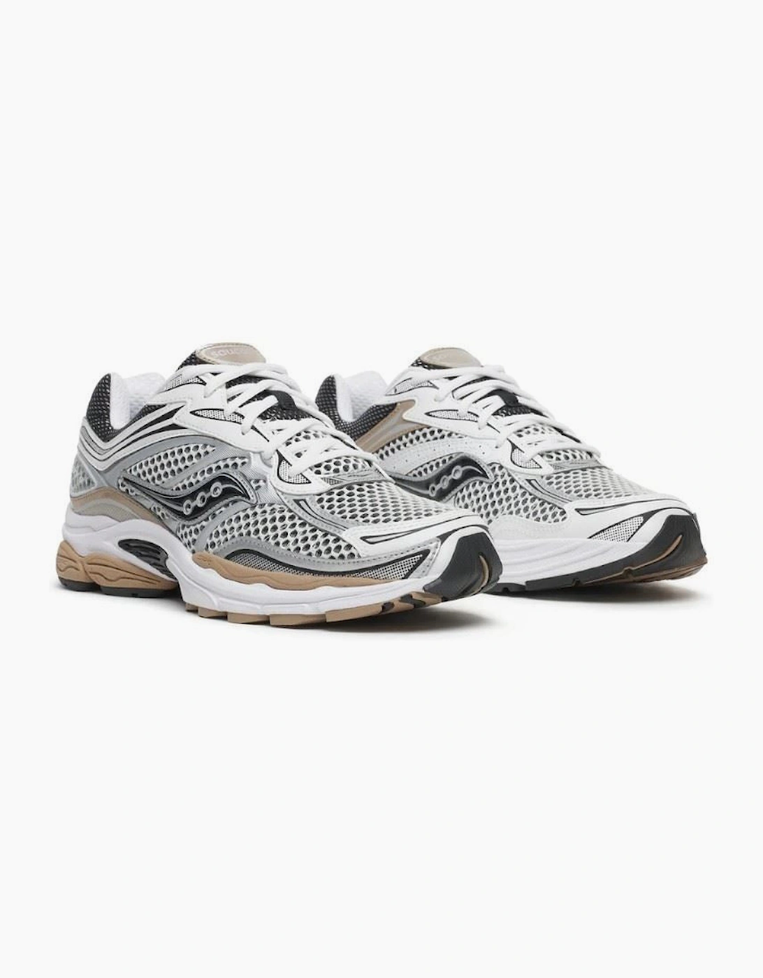 Saucony Men's White Progrid Guide 9 Og /Saddle Trainers - Size: 6