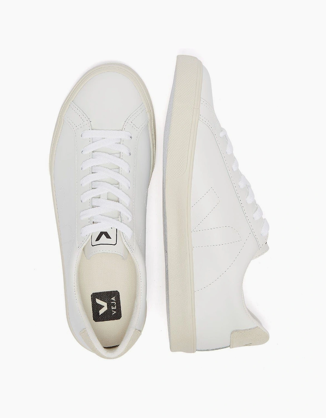 Veja Esplar Leather Womens Extra White Trainers