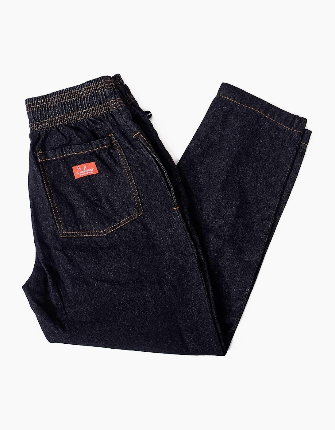 Chef Pant Semi Wide - Denim Washed Black, 5 of 4