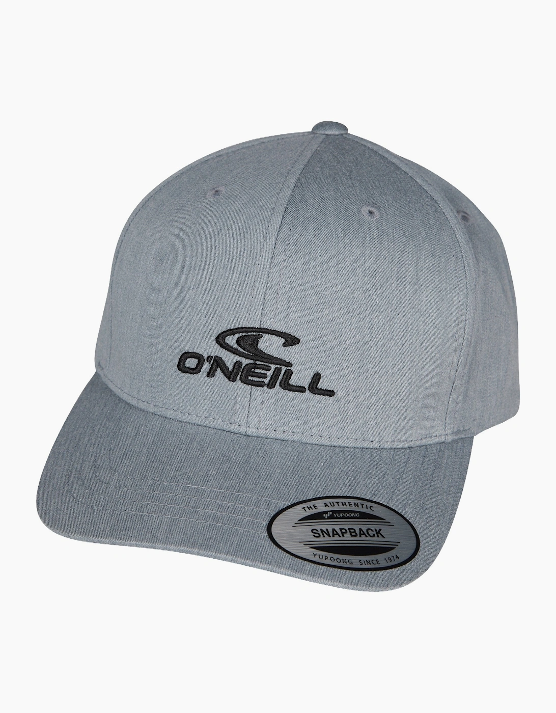 O'neill Men's Grey Logo Wave Baseball Cap - Size: One Size