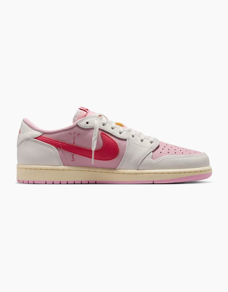 Travis Scott Jordan 1 Low Tropical Pink