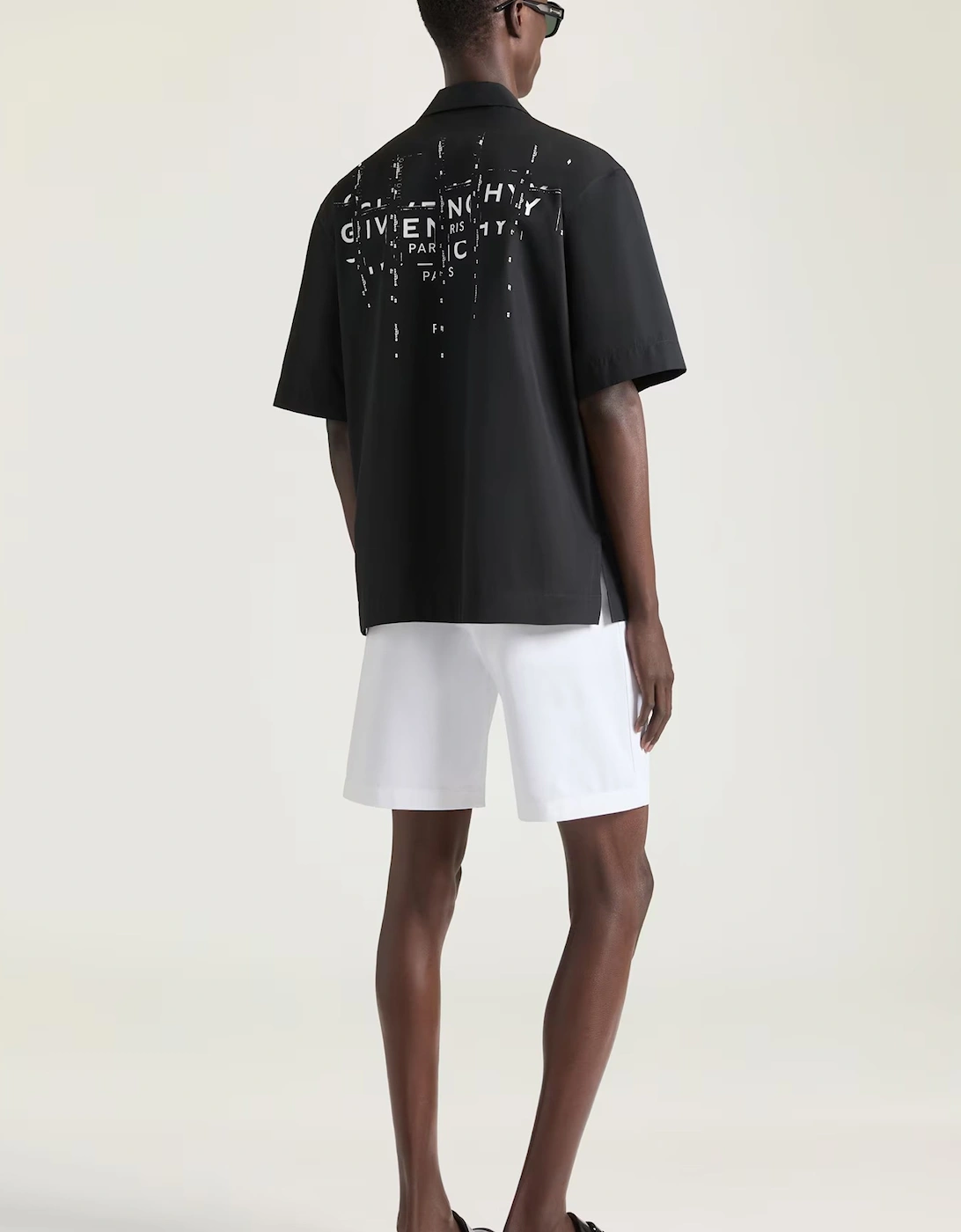 Branded Bowling Shirt Black